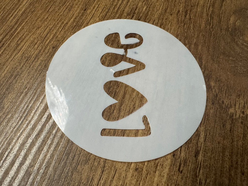 San Valentine Stencil