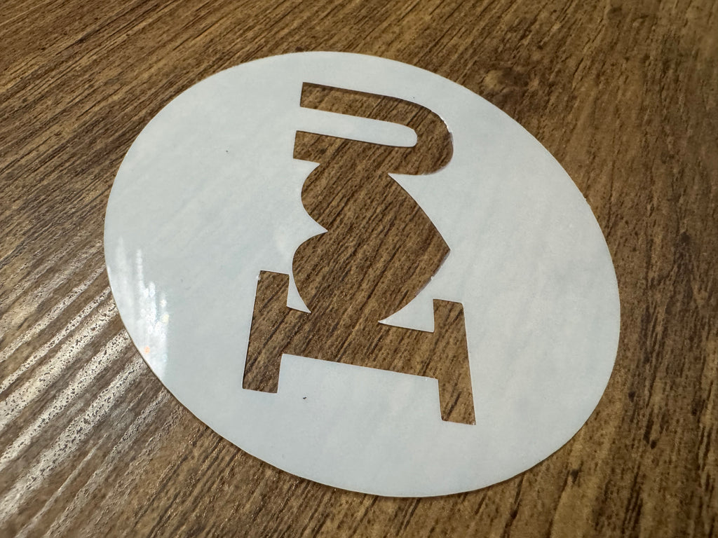 San Valentine Stencil